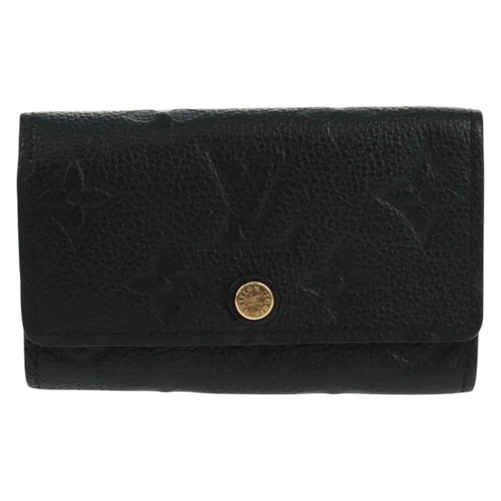 Louis Vuitton Monogram Empreinte Multicles 6 Key Case Black